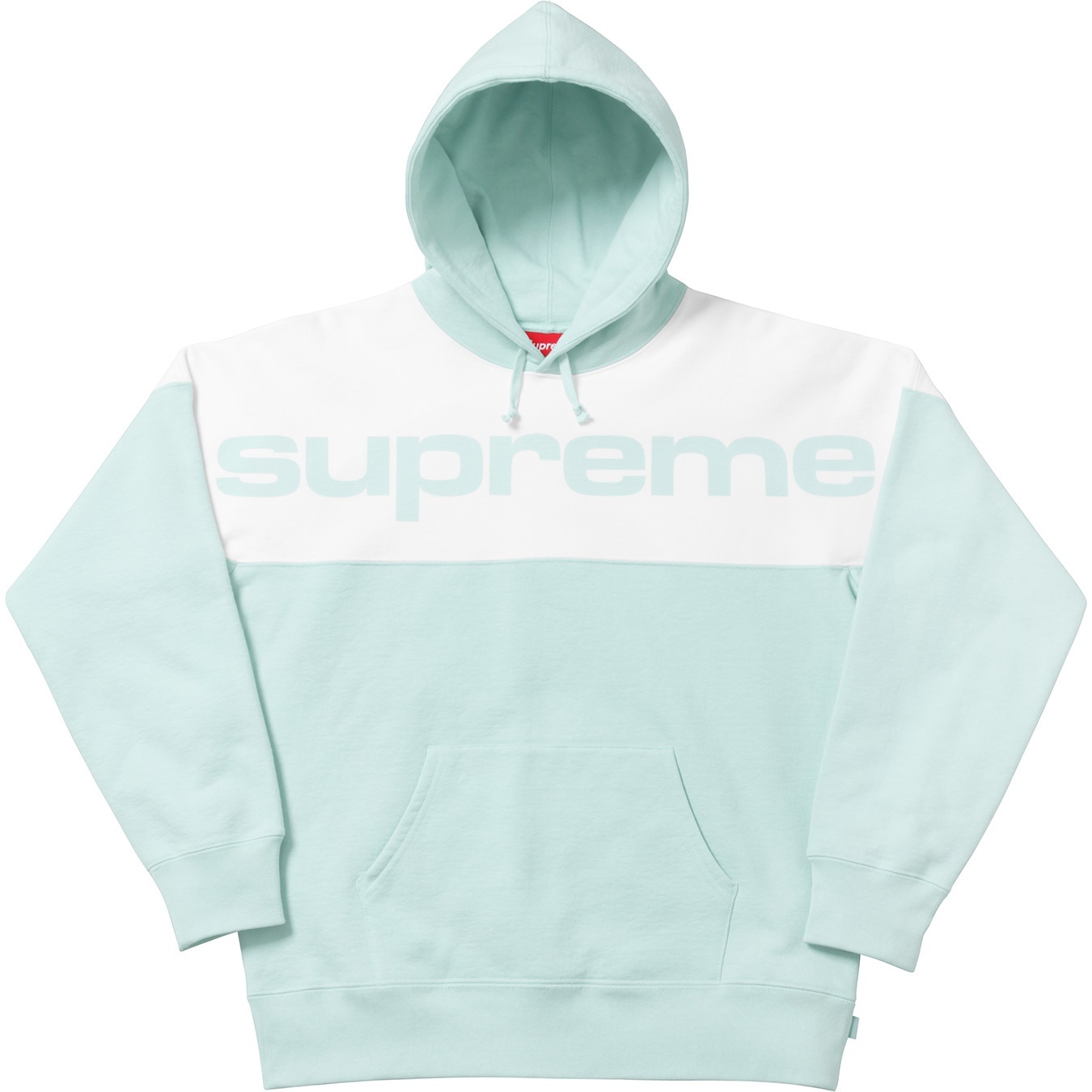 Blocked Hooded Sweatshirt view 4